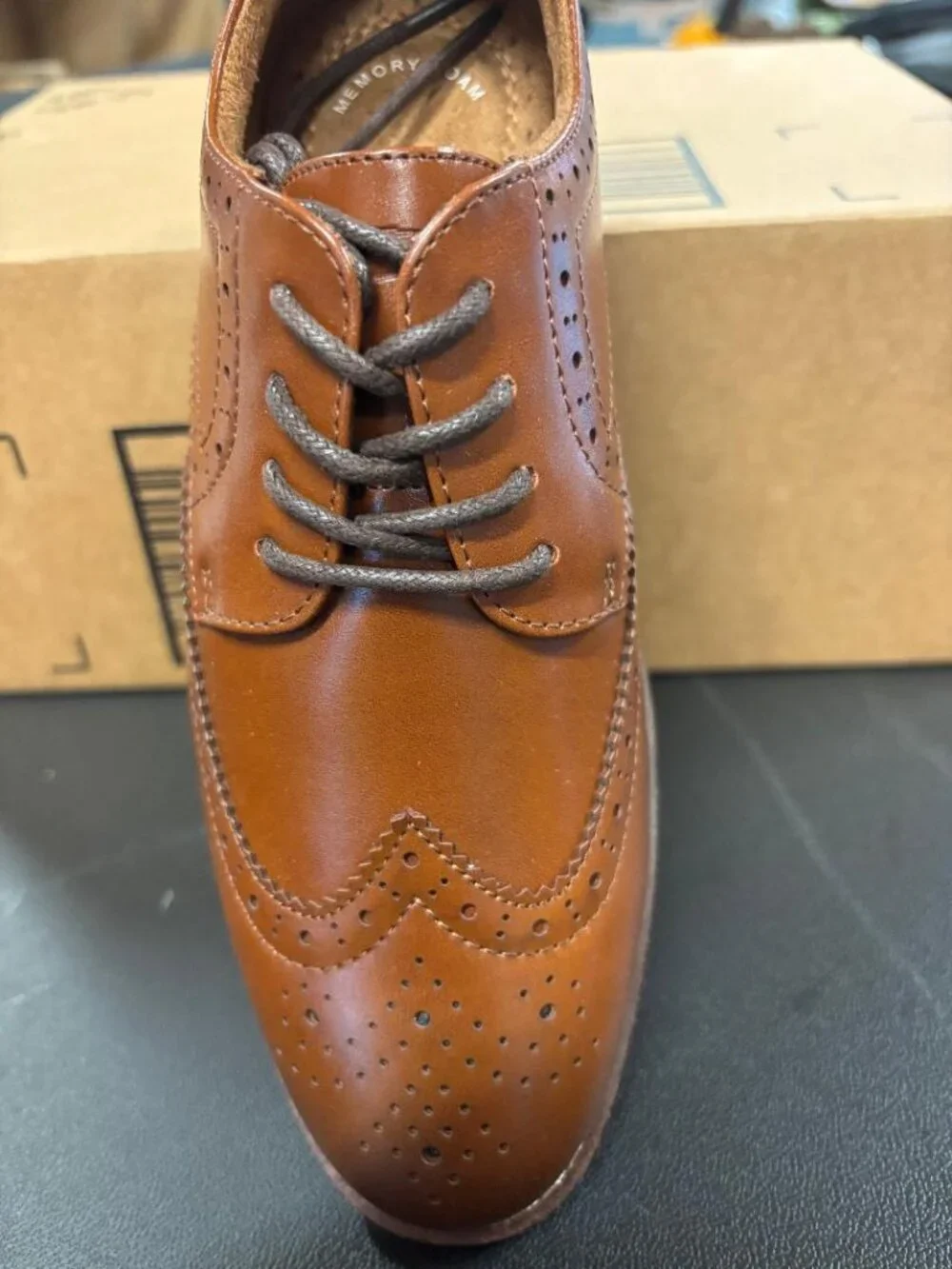 Kids size 1.5 Florsheim Dress shoes